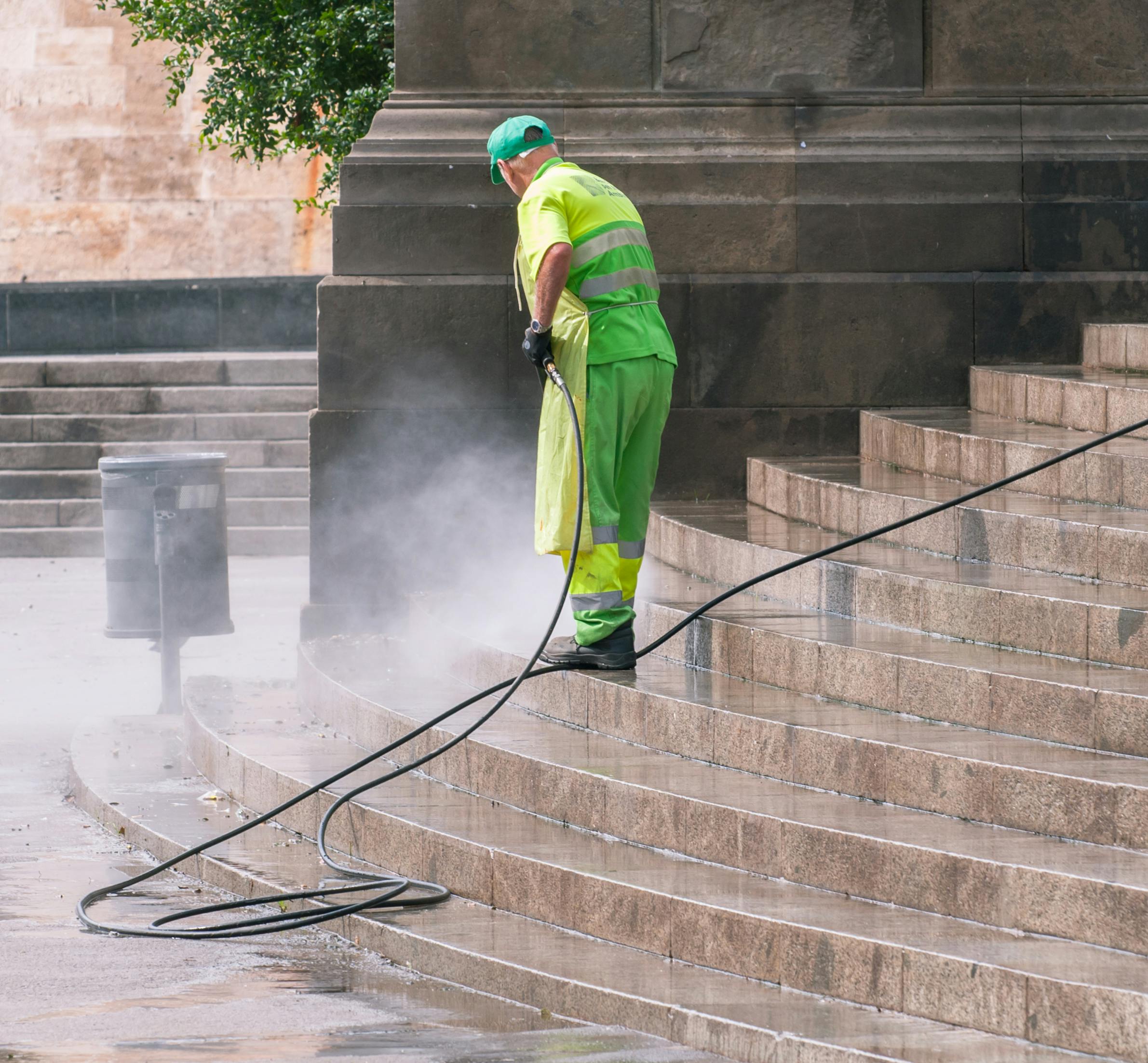 Construction cleanup